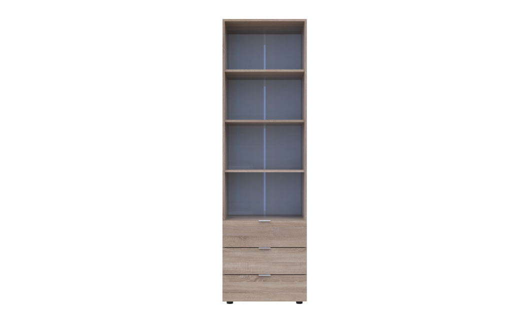 Säulenschrank Doros Gelar Sonoma Eiche 60x49,5x203,4 (41516131)