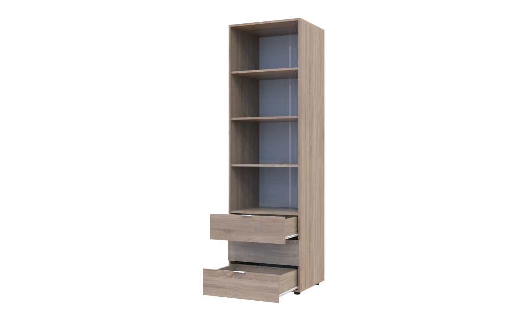 Säulenschrank Doros Gelar Sonoma Eiche 60x49,5x203,4 (41516131)