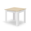 Tisch NP 80x80 Sonoma Eiche + Weiß (100153851)