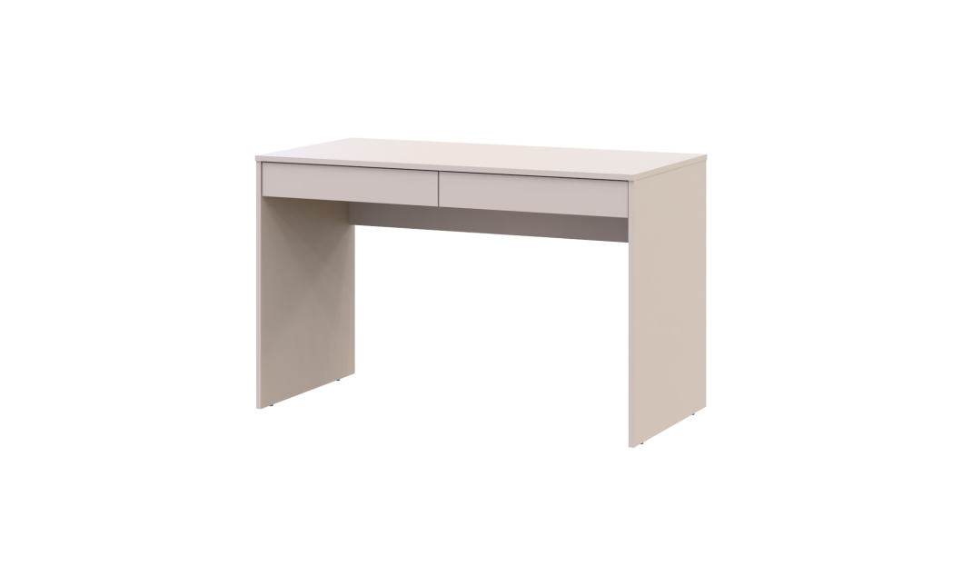 Schreibtisch Doros Dale Kaschmir mit 2 Schubladen 120x60x78 (41516237)