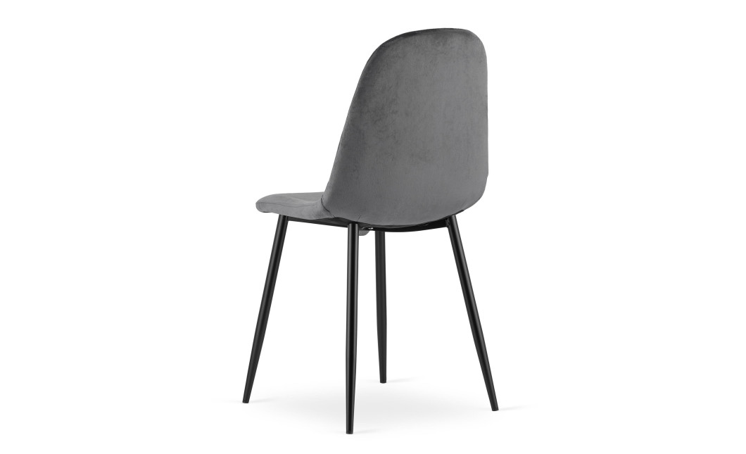 Stuhl ASTI Samt Dunkelgrau (10035361)