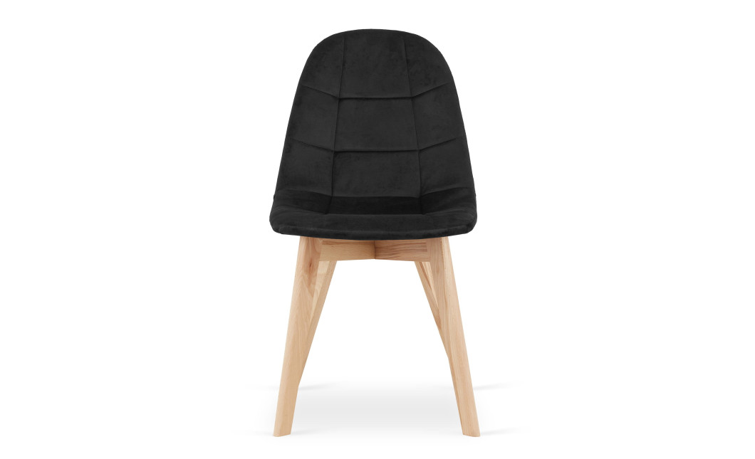Stuhl BORA Samt Schwarz (10037561)
