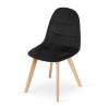 Stuhl BORA Samt Schwarz (10037561)