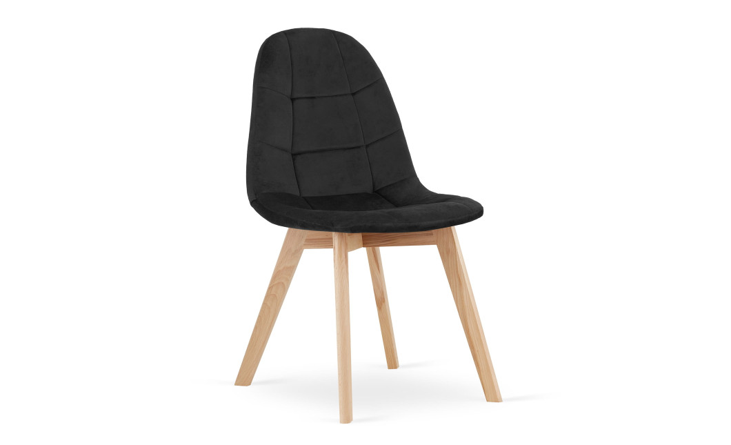 Stuhl BORA Samt Schwarz (10037561)