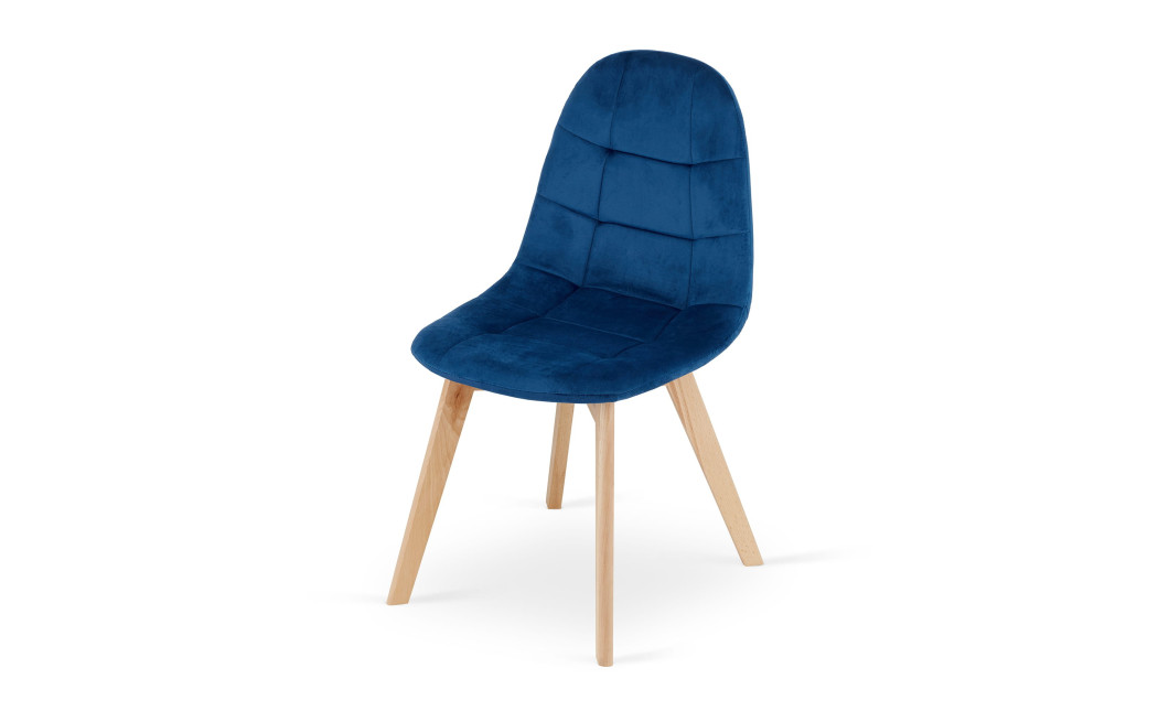 Stuhl BORA Samt Dunkelblau (10037581)