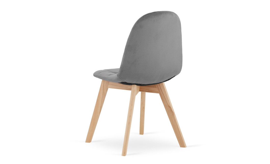 Stuhl BORA Samt Dunkelgrau (10037551)