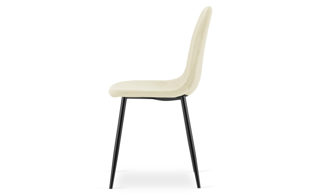 Stuhl COMO – beiger Samt