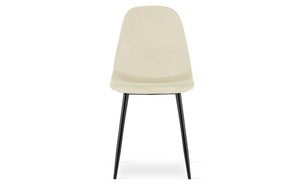 Stuhl COMO – beiger Samt