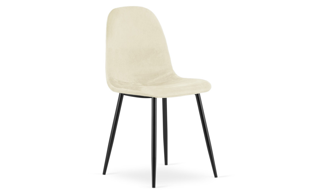 Stuhl COMO – beiger Samt