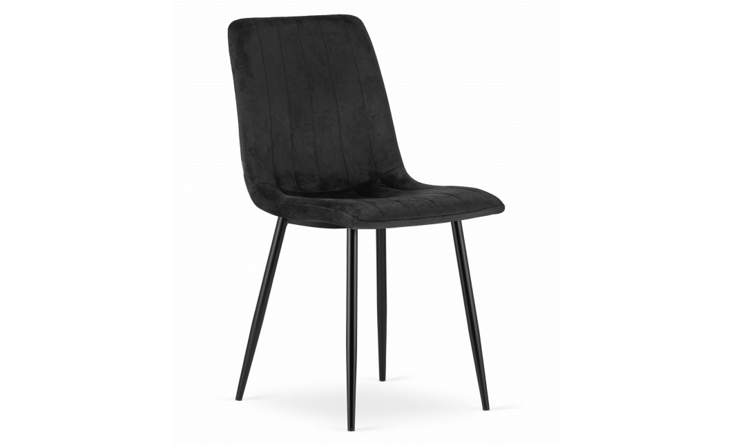Stuhl LAVA Samt Schwarz (10034611)