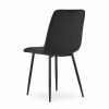 Stuhl LAVA Samt Schwarz (10034611)