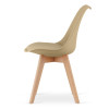 Stuhl MARK Dunkelbeige/Natur (10039691)