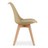 Stuhl MARK Dunkelbeige/Natur (10039691)