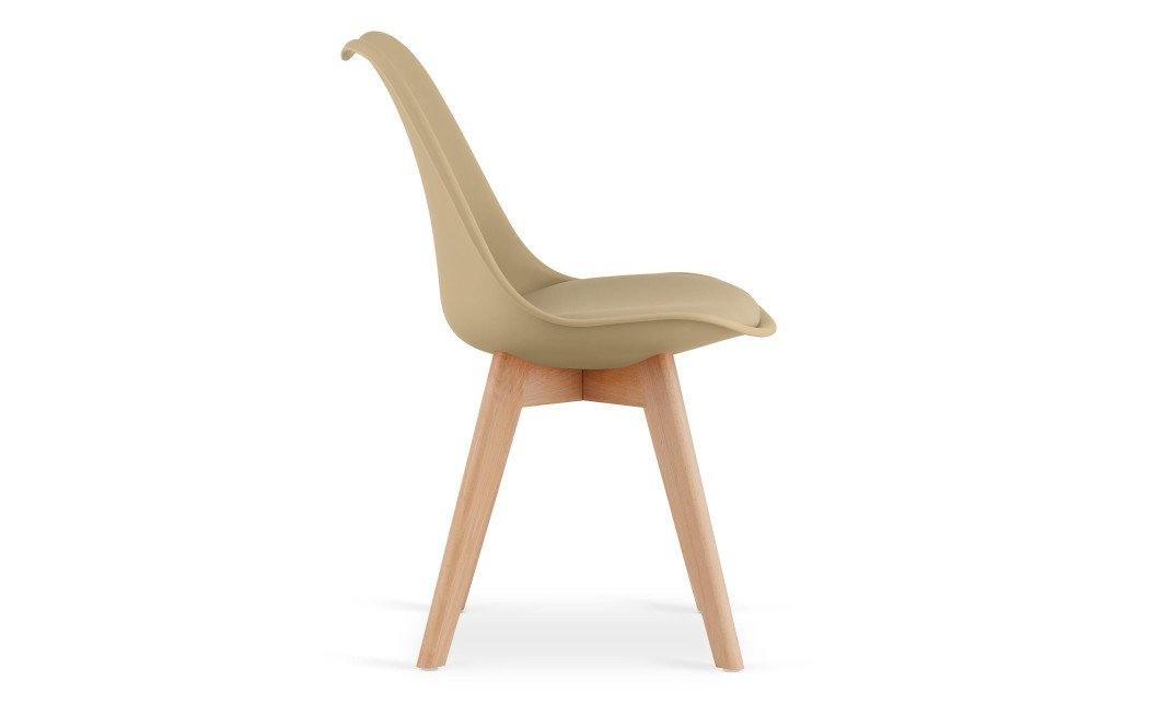 Stuhl MARK Dunkelbeige/Natur (10039691)