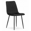 Stuhl TURIN Samt Schwarz (10036601)
