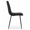 Stuhl TURIN Samt Schwarz (10036601)