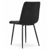 Stuhl TURIN Samt Schwarz (10036601)