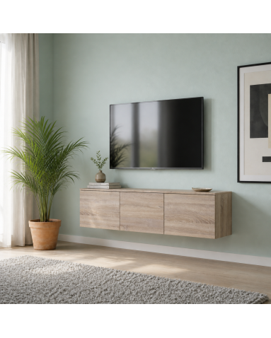 TV-Board Doros Levia Sonoma Eiche 3 Türen 130х35х33 (41516301)