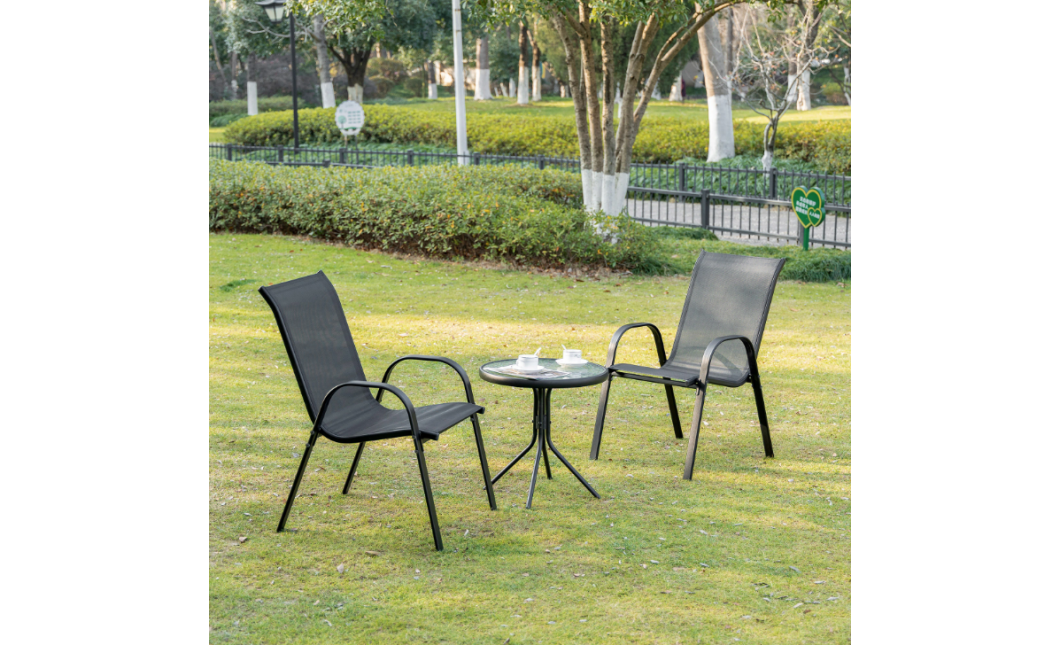 Gartenstuhl SOFIA – schwarz (10040012)