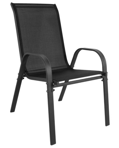 Gartenstuhl SOFIA – schwarz (10040012)